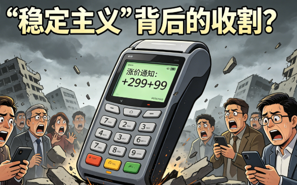 连标榜“稳定”的品牌也开始收割了？星驿付