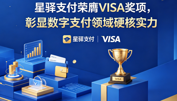 星驿支付荣膺VISA奖项，彰显数字支付领域硬核实力