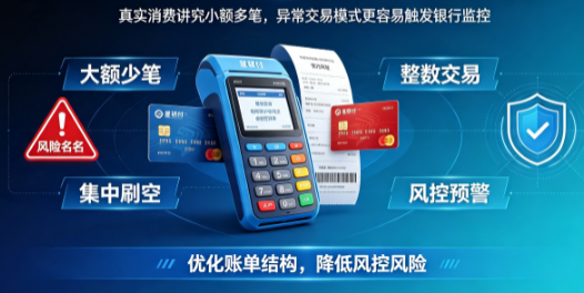 星驿付POS机：大额少笔刷卡正在把你推向